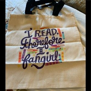 I read therefore I fangirl tote